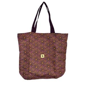 NESPRESSO Limited Edition Recycled Cotton Tote Bag Reversible Pattern